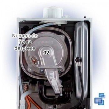 INTERCAMBIADOR 9,5 NEODENS LITE 24/24F 7800715 BAXI ROCA