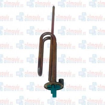 KIT DE RESISTENCIA + BRIDA (PLETINA) RECAMBIO ACUMULADOR SOLAR SIME 5800610
